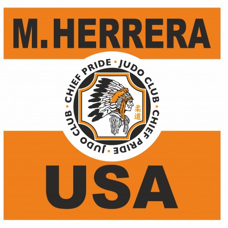 JUDO BACK PATCH Customized
