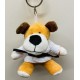 Dog in Judo Gi Keychain