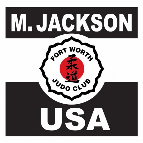 JUDO BACK PATCH Fort Worth Judo
