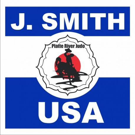 JUDO BACK PATCH Platte River Judo