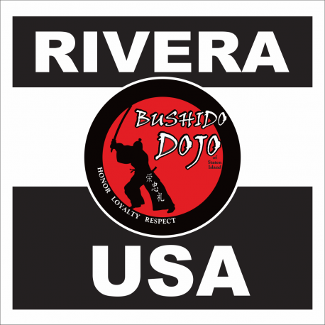 JUDO BACK PATCH BUSHIDO DOJO