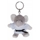 Elephant in Judo Gi Keychain