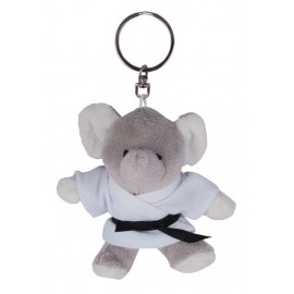 Elephant in Judo Gi Keychain