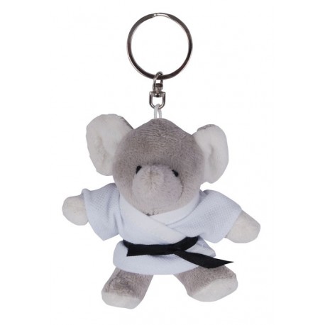 Elephant in Judo Gi Keychain