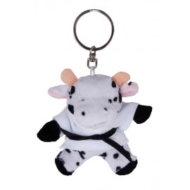 Cow in Judo Gi Keychain